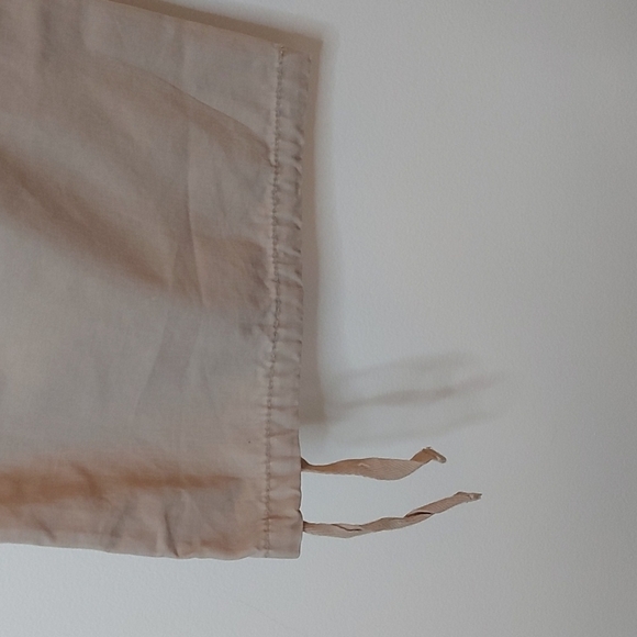 Vintage Polo Jeans Company Cargo Pants with Draw String Leg Beige Size 8 - Picture 4 of 10